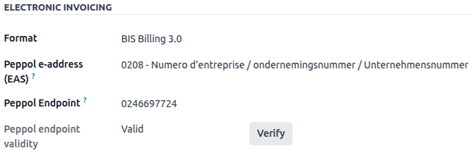 verify contact registration
