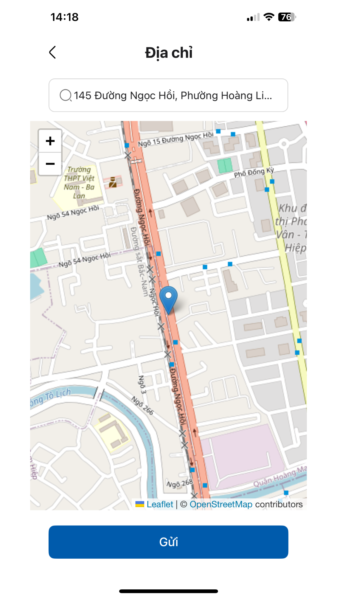 Select alternative branch and work location