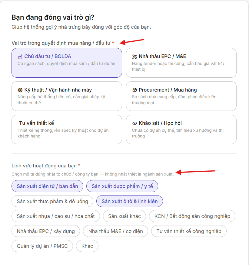 Front-end display of question description