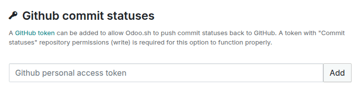 Cài đặt trạng thái commit GitHub