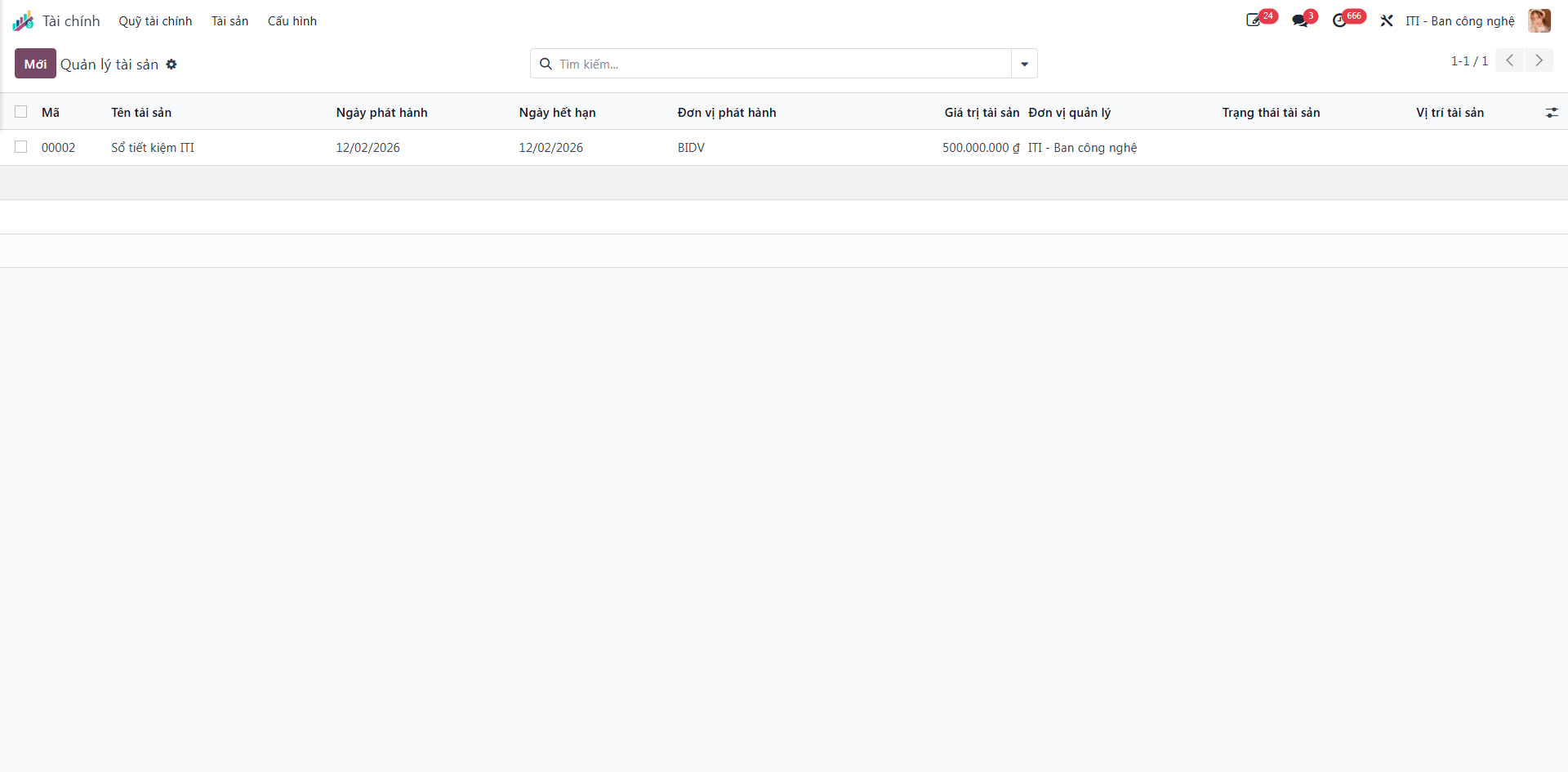 Navigating to the asset management directory