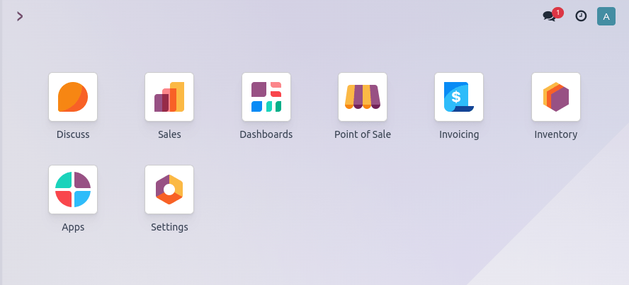Ví dụ về cơ sở dữ liệu Odoo